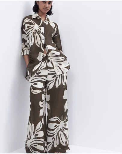 UNISON - Ramie Palazzo Pant