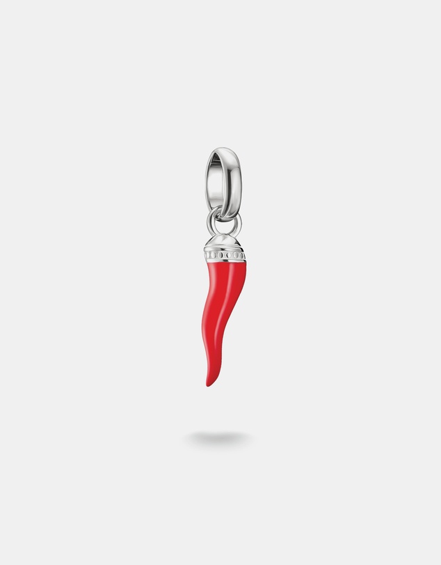 THOMAS SABO - THOMAS SABO Connect Charm Pendant Cornicello Red