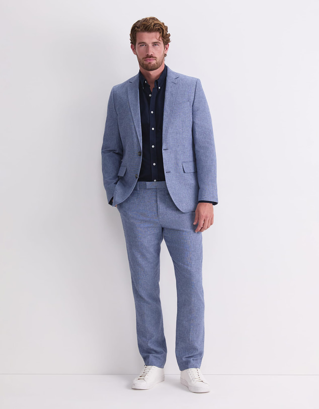 Sportscraft - Ridley Linen Blend Suit Pant