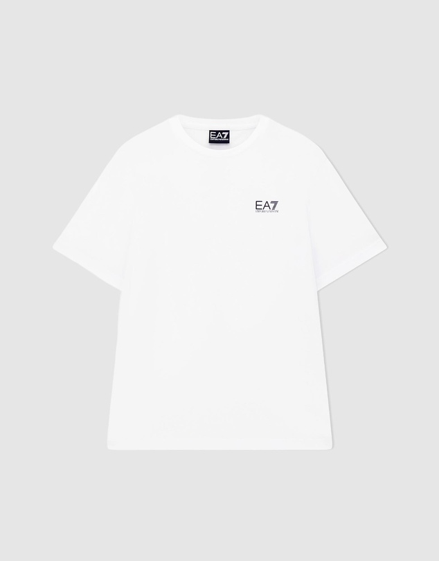 Emporio Armani EA7 - Train Logo Series M Tee SS Extended Logo CC