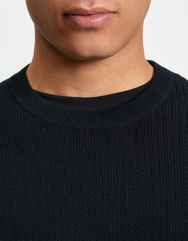 Ben Sherman - Textured Front Crew
