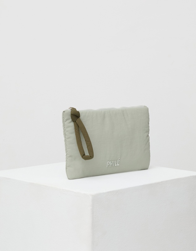 Phile - Nappy Wallet - Eucalyptus Green