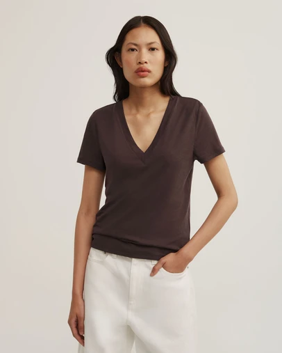 Witchery - Jersey V-neck T-shirt