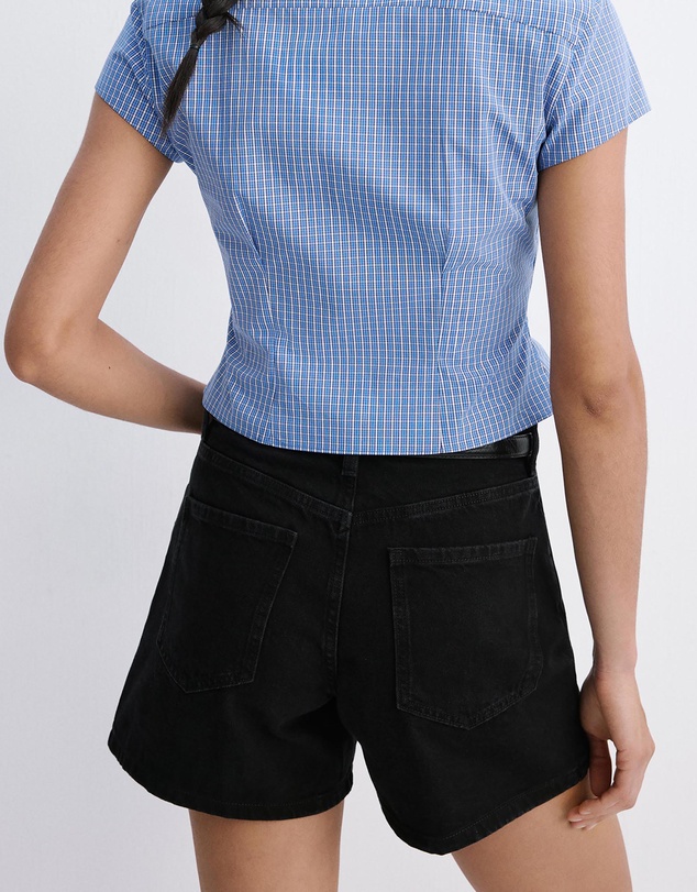 M.N.G - Straight-Fit Denim Shorts