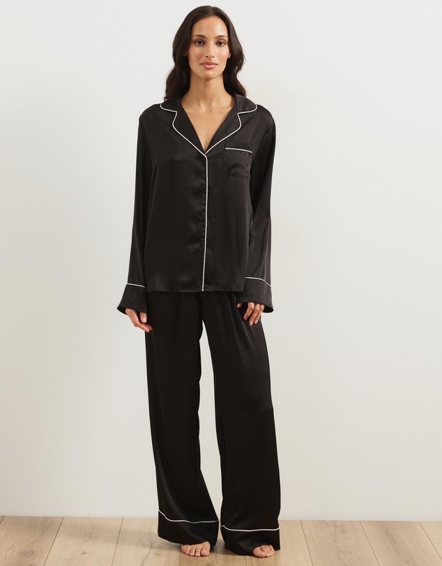 Atmos&Here - Pia Satin Long Sleeve Pyjama Set