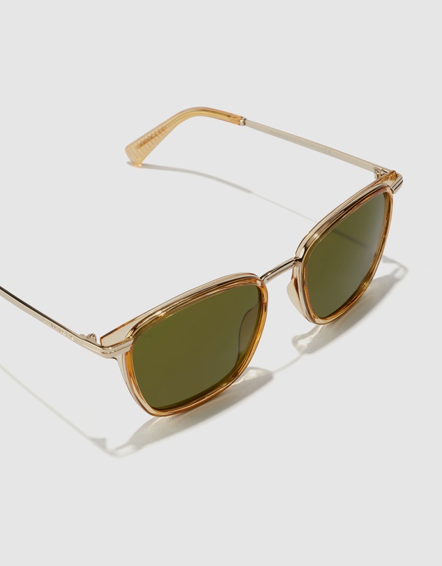 Hawkers Co - HAWKERS - Champagne Juniper Green INK Sunglasses for Men and Women UV400