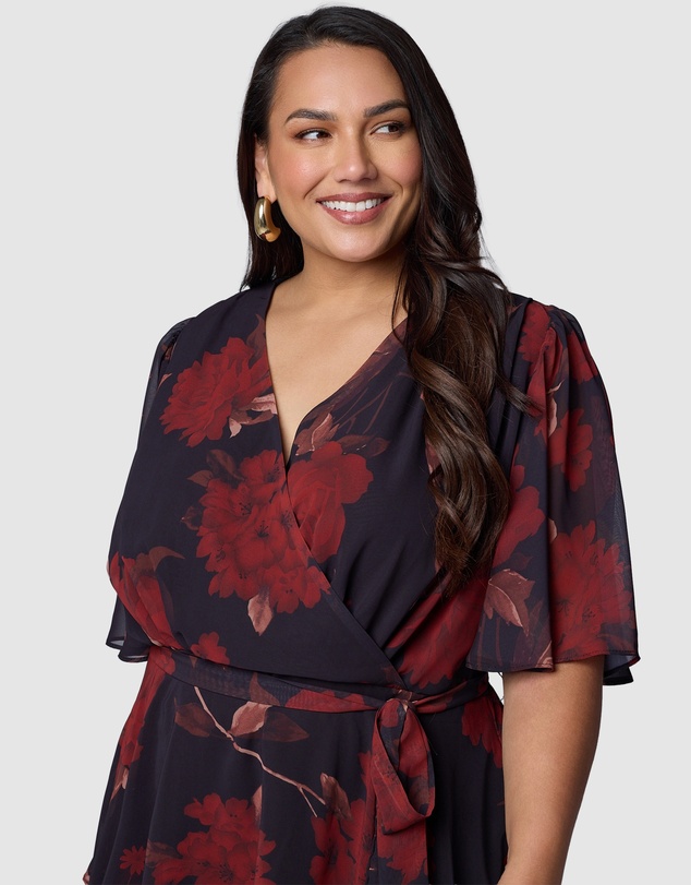 Pink Dusk by Curve Project - Hypnotic Maxi Dress