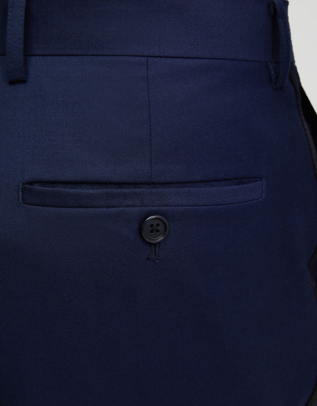 Oxford - Dinner Suit Trousers With Satin Tape