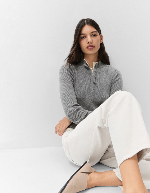UNISON - Double Layer Wool Knit