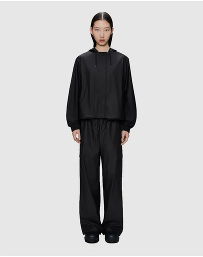 RAINS - String W Jacket Black
