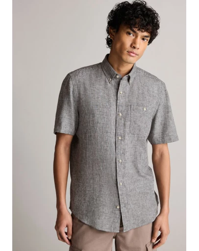 NEXT - Linen Blend Short Sleeve Shirt