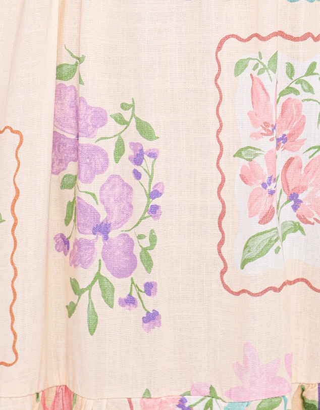 Petal & Pup - Brandi Maxi Dress - Lilac Floral
