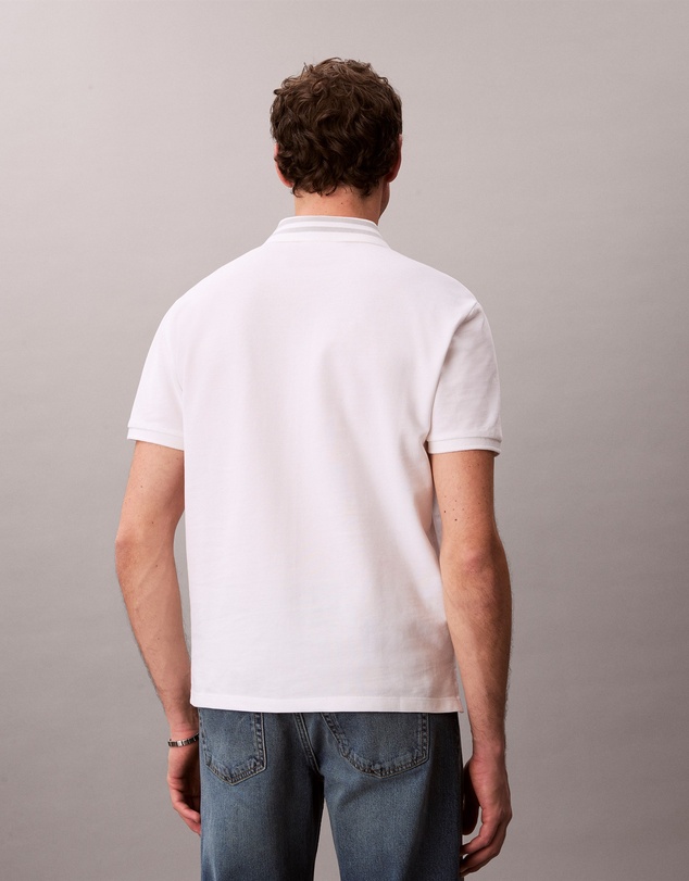 Calvin Klein Jeans - Casual Pique Classic Tipped Polo Shirt
