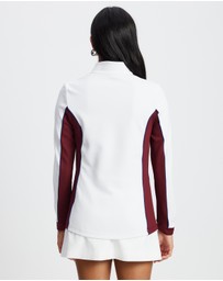 Lacoste - Heritage Quarter Zip Sweat
