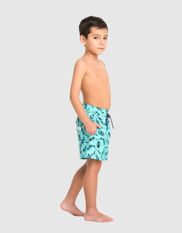 Tolu Australia - Boys Swim Shorts With Whale Sharks