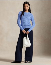 Polo Ralph Lauren - Cable-Knit Cotton Crewneck Sweater