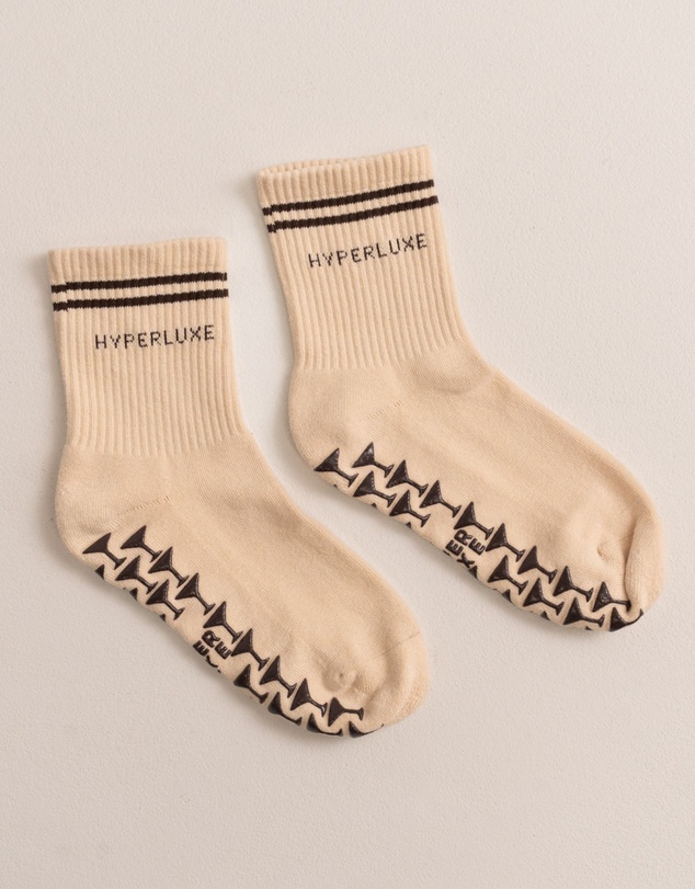 HyperLuxe The Label - Pilates Crew Sock