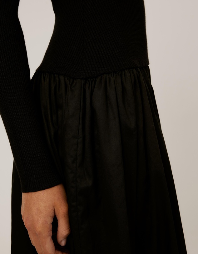 Calli - Oak Contrast Dress