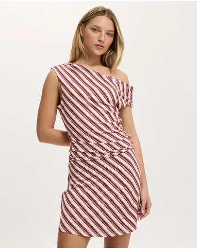 Cotton On - Sandy Asymmetric Mini Dress