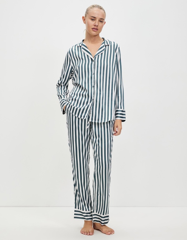 Gingerlilly - Imelda Stripe Satin Set