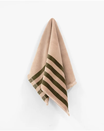 Aura Home - Palma Stripe Australian Cotton Hand Towel
