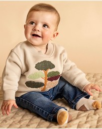 Fox & Finch - Wild Side Boucle Sweatshirt - Babies