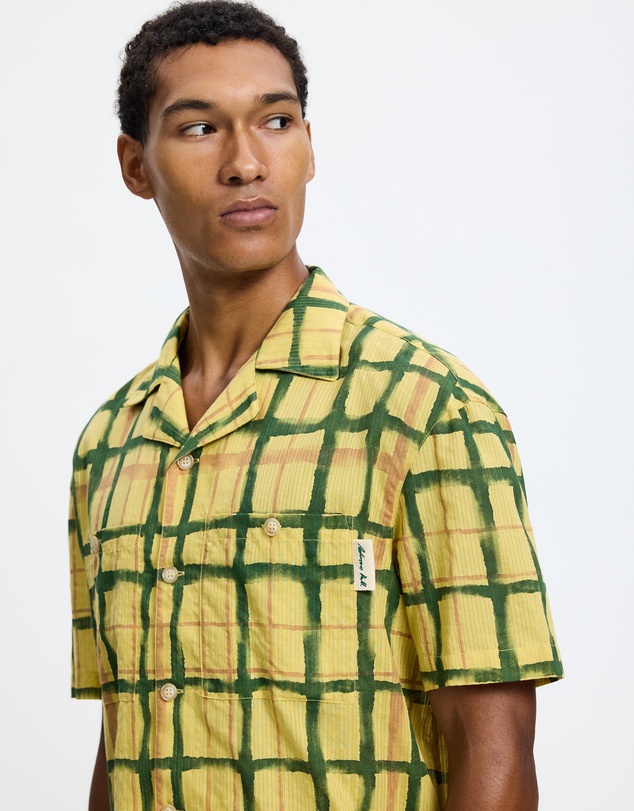 Andersson Bell - Rothko Open Collar Shirt