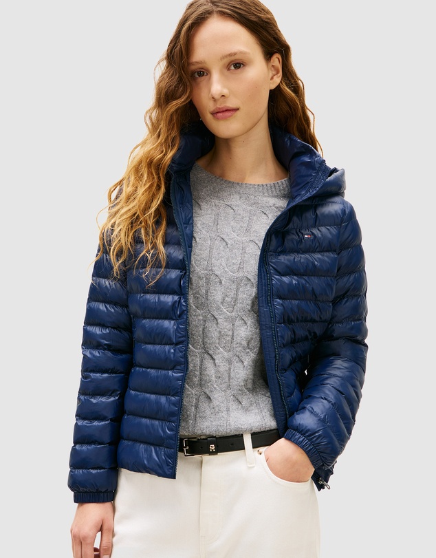 Tommy Hilfiger - Water Repellent Padded Packable Slim Jacket