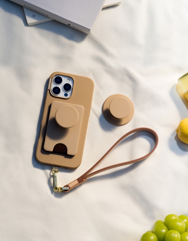 PopSockets - PopGrip MagSafe Soft Touch Phone Grip Holder + Magnetic Adapter Ring