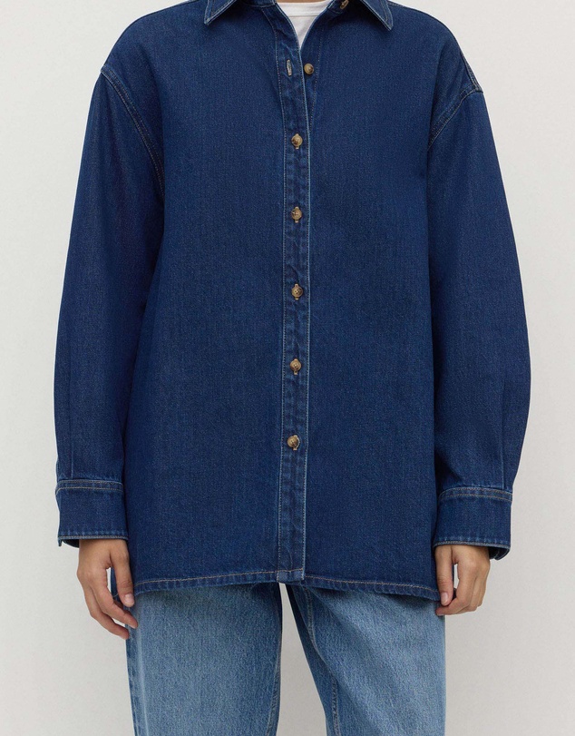 Assembly Label - Freya Denim Overshirt