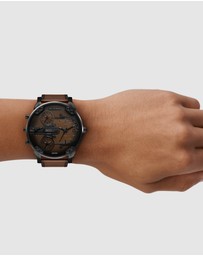 Diesel - Mr. Daddy Slim Brown Chronograph Watch