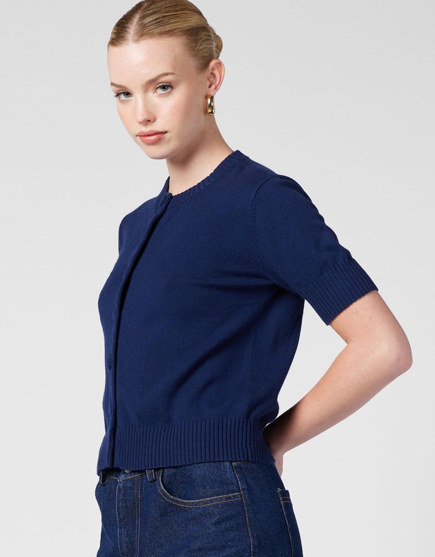 MVN - Short Sleeve Cardigan