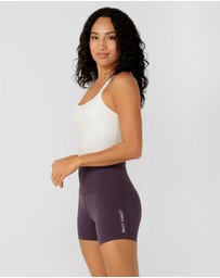 Lorna Jane - Lotus No Chafe Phone Pocket 14cm Bike Shorts