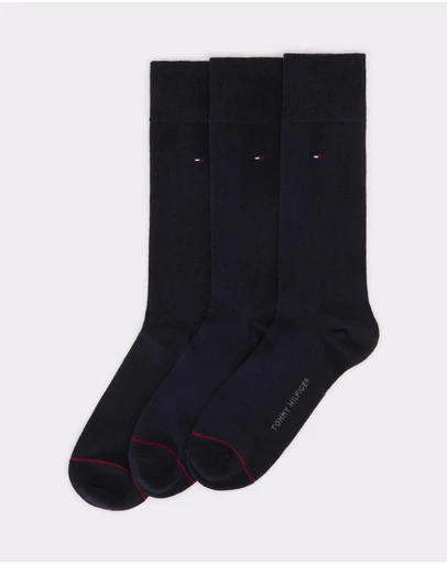 Tommy Hilfiger - 3-Pack Dress Crew Socks