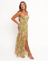 Petal & Pup - Selene Maxi Dress - Lily Floral
