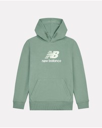 New Balance - French Terry Stacked Logo Hoodie