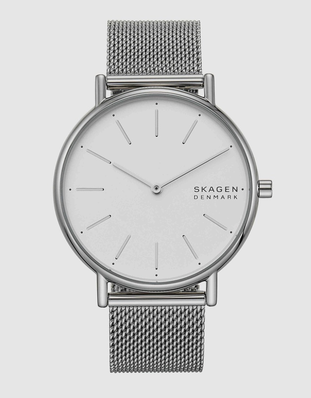 Skagen - Signatur Silver-Tone Analogue Watch SKW2785