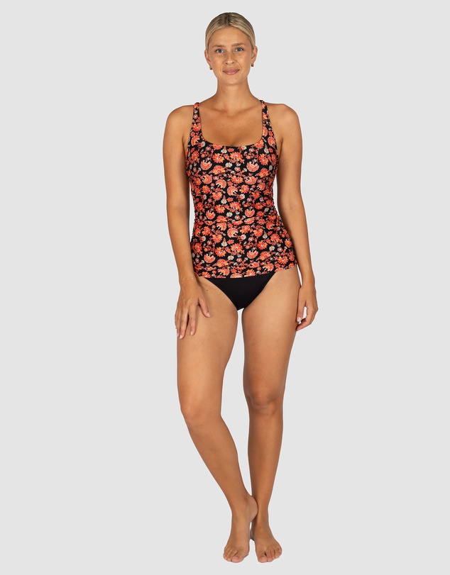 Baku Swimwear - Flamenco D-E Cup Ruched Underwire Singlet Top