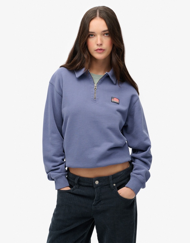 Superdry - Athletic Collared Half Zip
