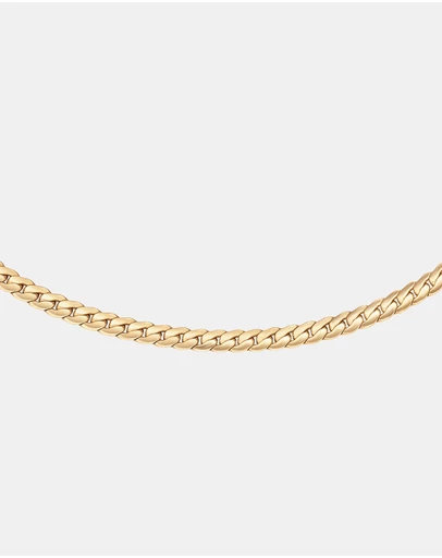 Daniel Wellington - Elan Flat Chain Necklace Short