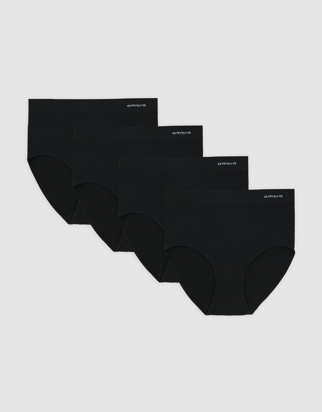 Ambra - 4 Pack Pure Basics Full Brief