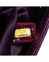 Pre-Loved by Azura Reborn - Pre-Loved Extra Mini Rectangular Lambskin Beaded Single Flap