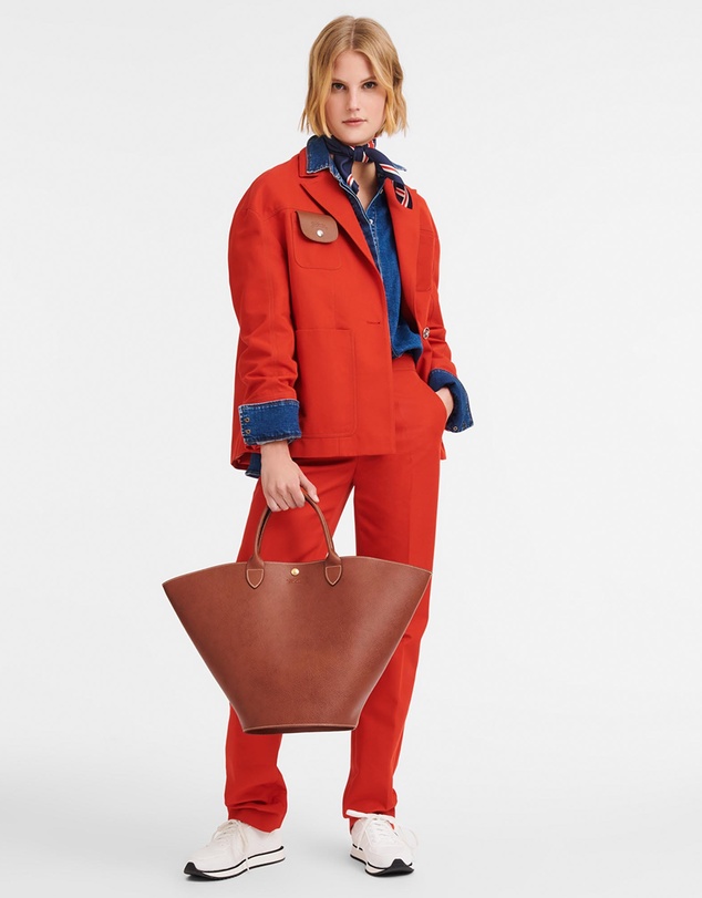 Longchamp - Épure Leather Tote Bag - XL