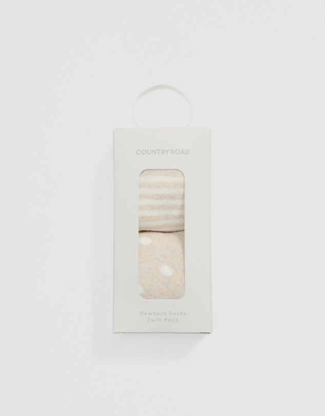 Country Road - Newborn Sock Pack Of 2