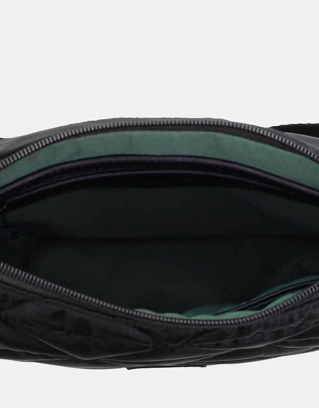 Pierre Cardin - Pierre Cardin Ladies Nylon Crescent Cross-Body Bag