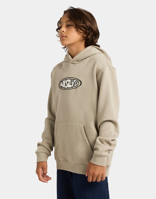 Quiksilver - Boys 8 to 16 Quik Global Pullover Hoodie