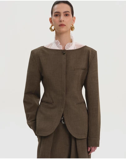 Source Unknown - Matteo Cinched Blazer