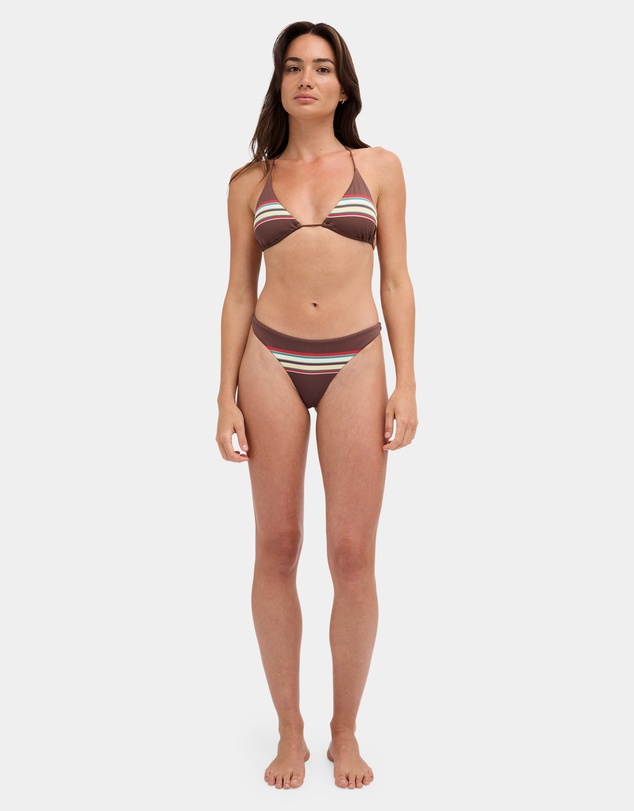RVCA - Womens Darling Stripe Tri Bikini Top