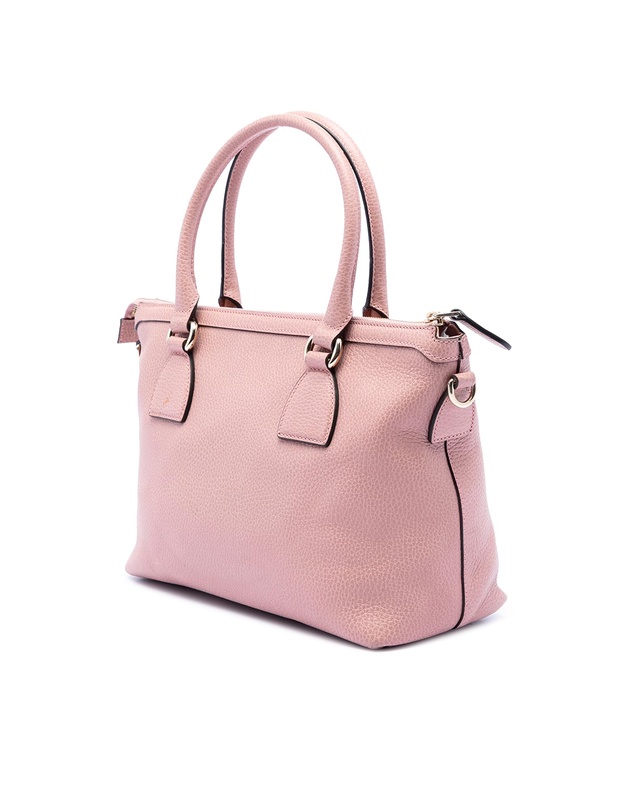Pre-Loved by Azura Reborn - Pre-Loved Dollar Calfskin GG Charm Satchel