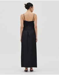 Third Form - Elysian Belted Maxi Dress